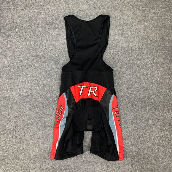 Biemme Bib Short Mens XL Extra Large Black Red Cycling Padded Stretch Terrascape - Picture 8 of 16